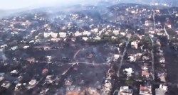 Snimke iz zraka otkrivaju razmjere katastrofe u Grčkoj